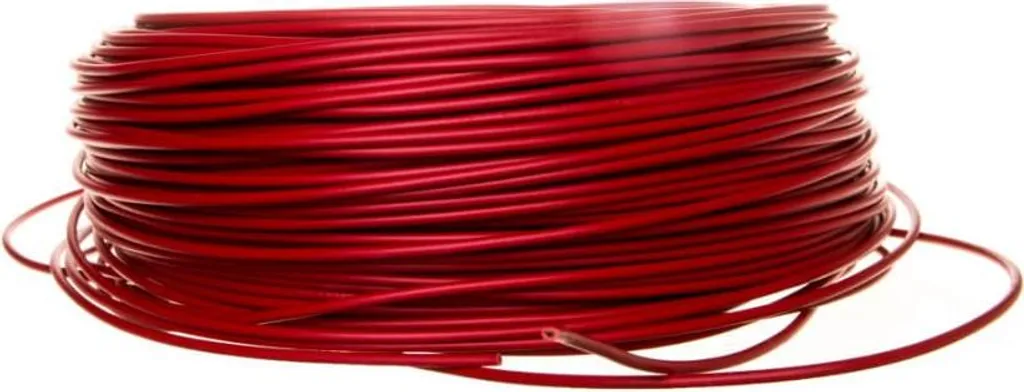 Fil de câblage souple rouge 1 mm² pour armoire électrique Lapp toron