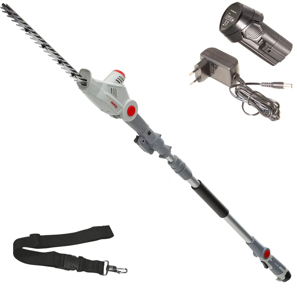 Taille-haie télescopique 12V IKRA IATHS 1241 | Coupe 41cm et 16mm