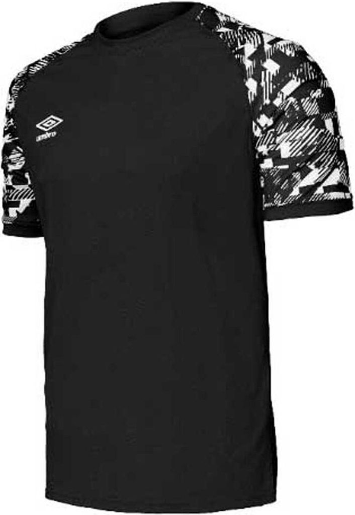 Umbro Kabele Kurzarm-t-shirt Schwarz 12 Years Junge Schwarz 12 Years