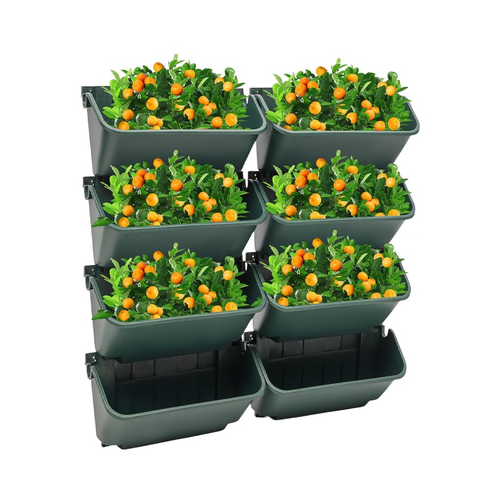 8Pcs doniczka do kwiatów doniczka ogrodowa doniczka ścienna Zdjęcie produktu 