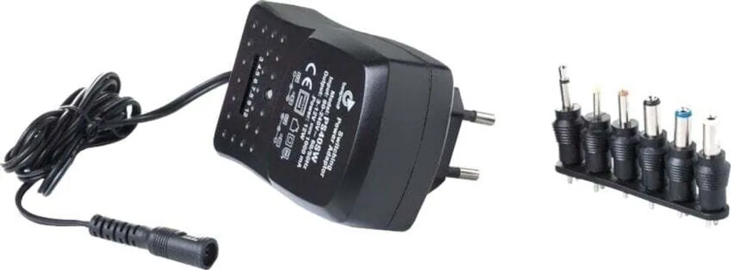 Adaptateur secteur universel Bespeco PS40SW bloc alimentation réglable