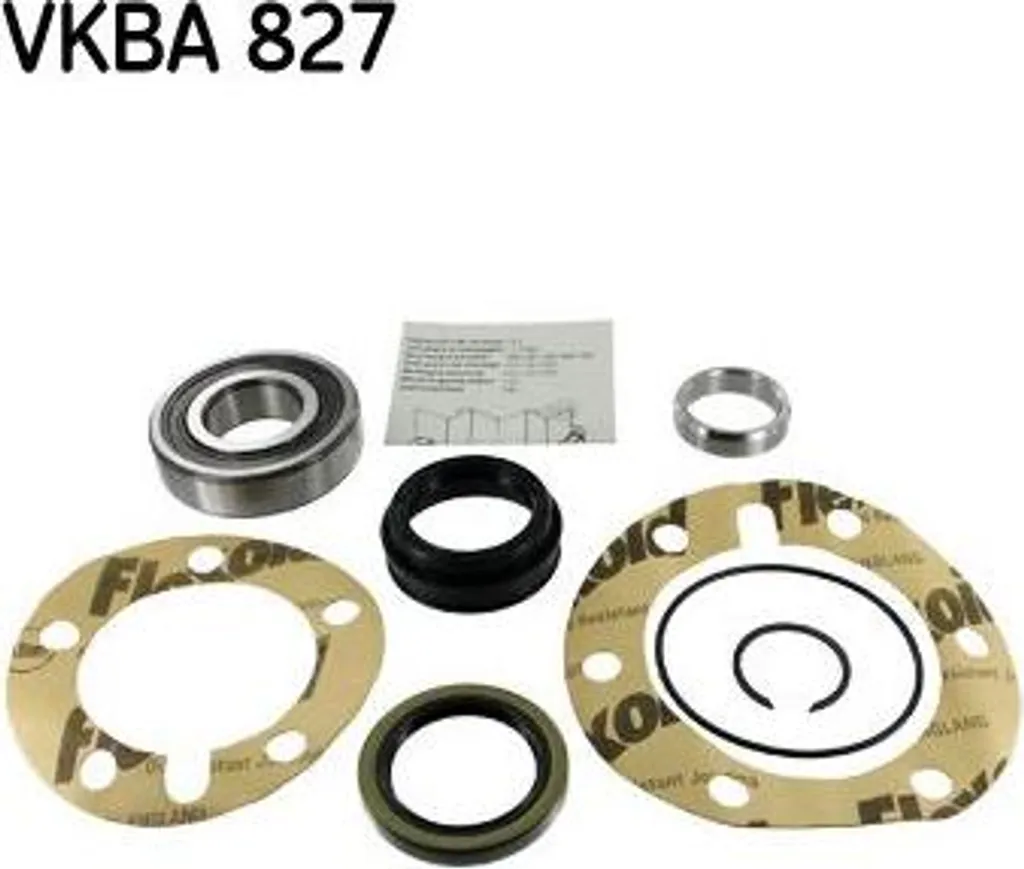 Kit Roulement de Roue SKF VKBA 827 pour Entretien Land Cruiser et Taro
