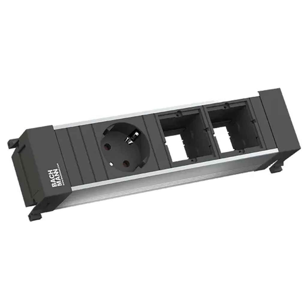 Modulo Bachmann 916.001 Power Frame 1 Schuko 2 Moduli Custom