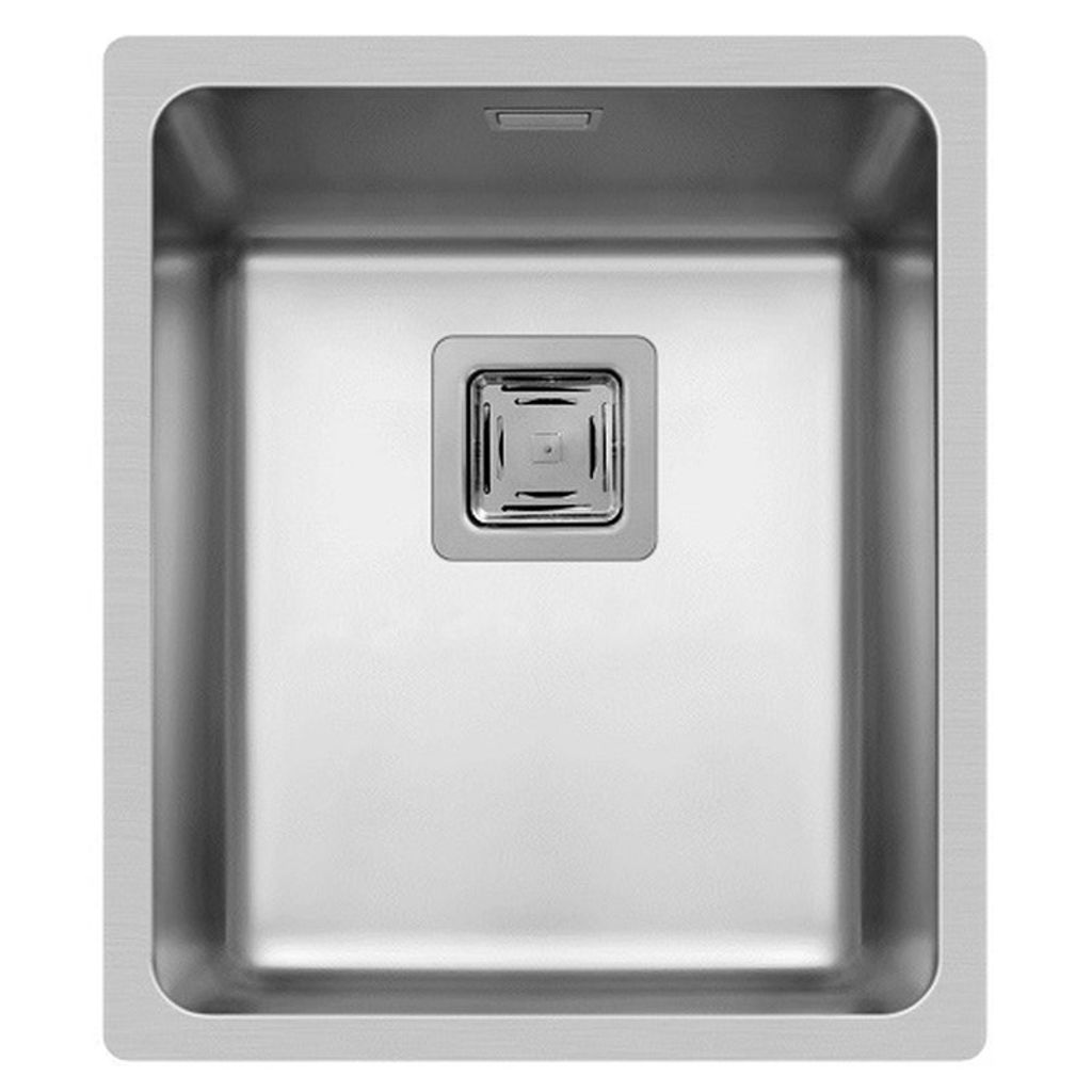 PYRAMIS Spüle LUME (34x40) 1B Edelstahl poliert für Unterbaumontage / Unterbauspüle / Edelstahlspüle
