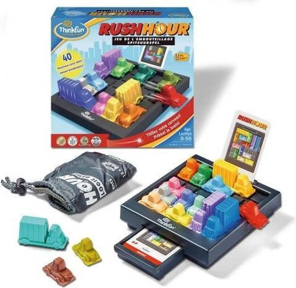 Thinkfun Rush Hour Jeu de Logique et de Réflexion avec 40 Défis Progressifs - 15