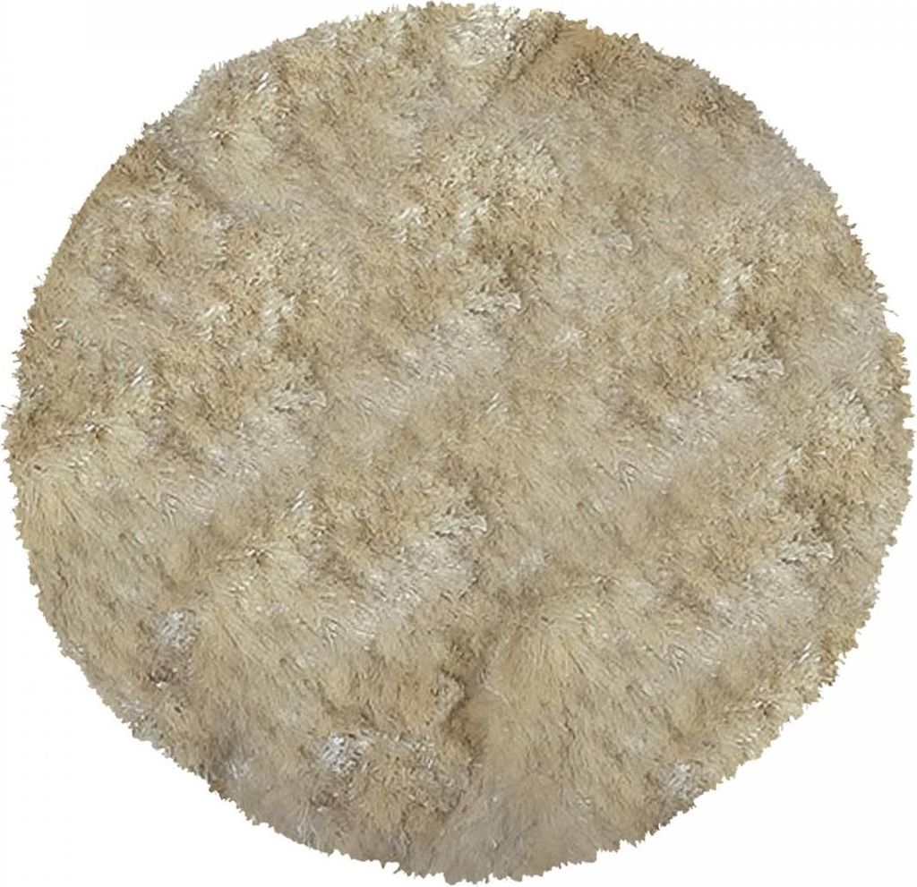 Handgefertigter Shaggy-Teppich mit einfarbigem Muster SG FIN