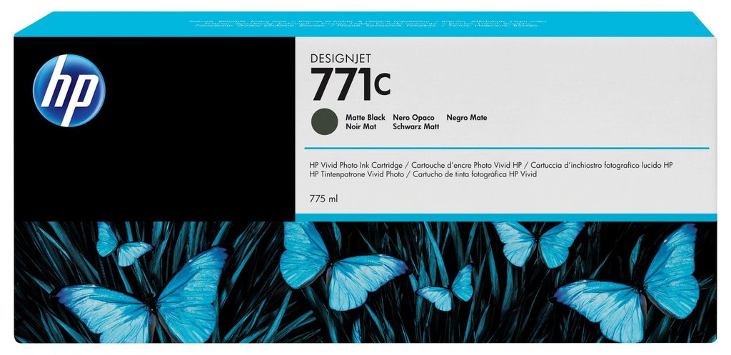 HP 711C 775-ml Matte Black Ink Cartridge