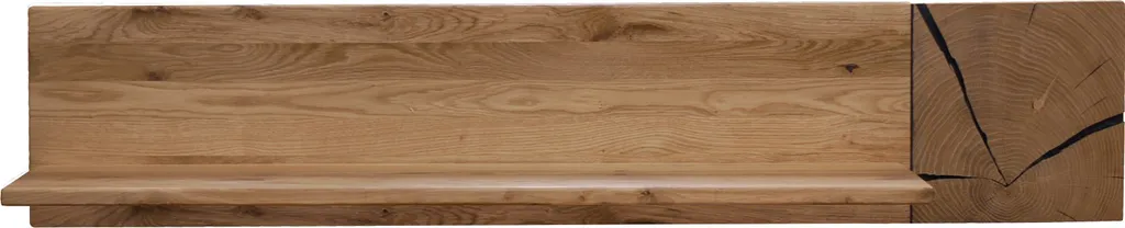 Étagère murale bois marron Wandboard KM-0660 - Tablette déco 124 cm