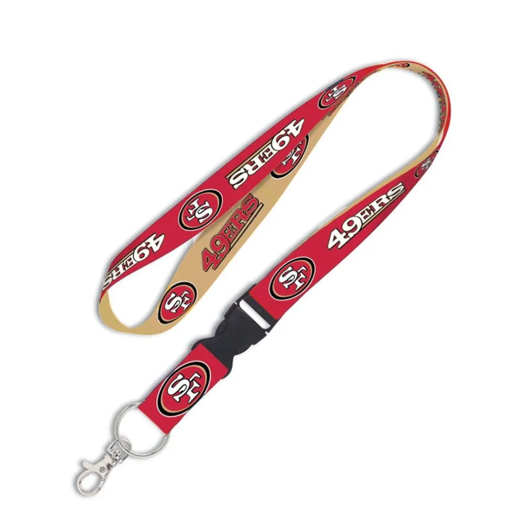 Cuore Rosso-Oro: Cordino San Francisco 49ers WinCraft - Fan Edition