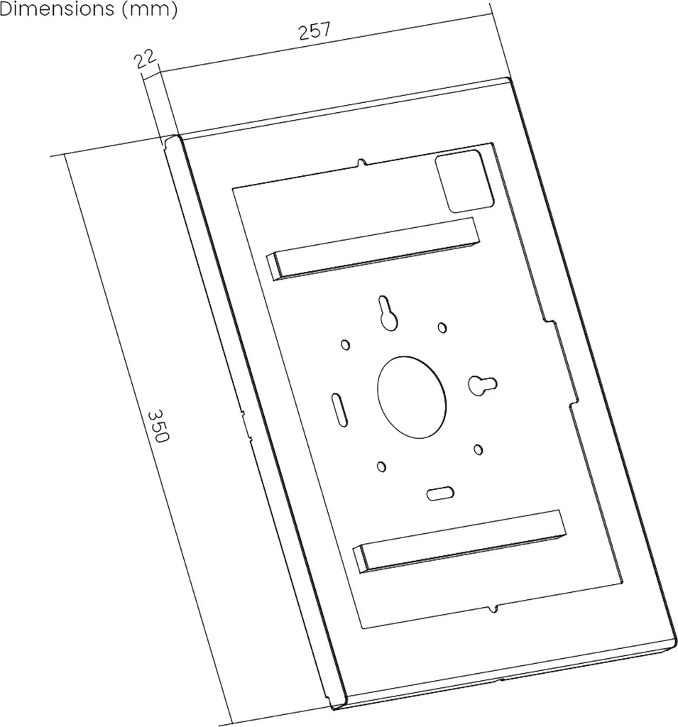 Support tablette 12.9-13'' blanc idéal pour télétravail Apple et Samsung