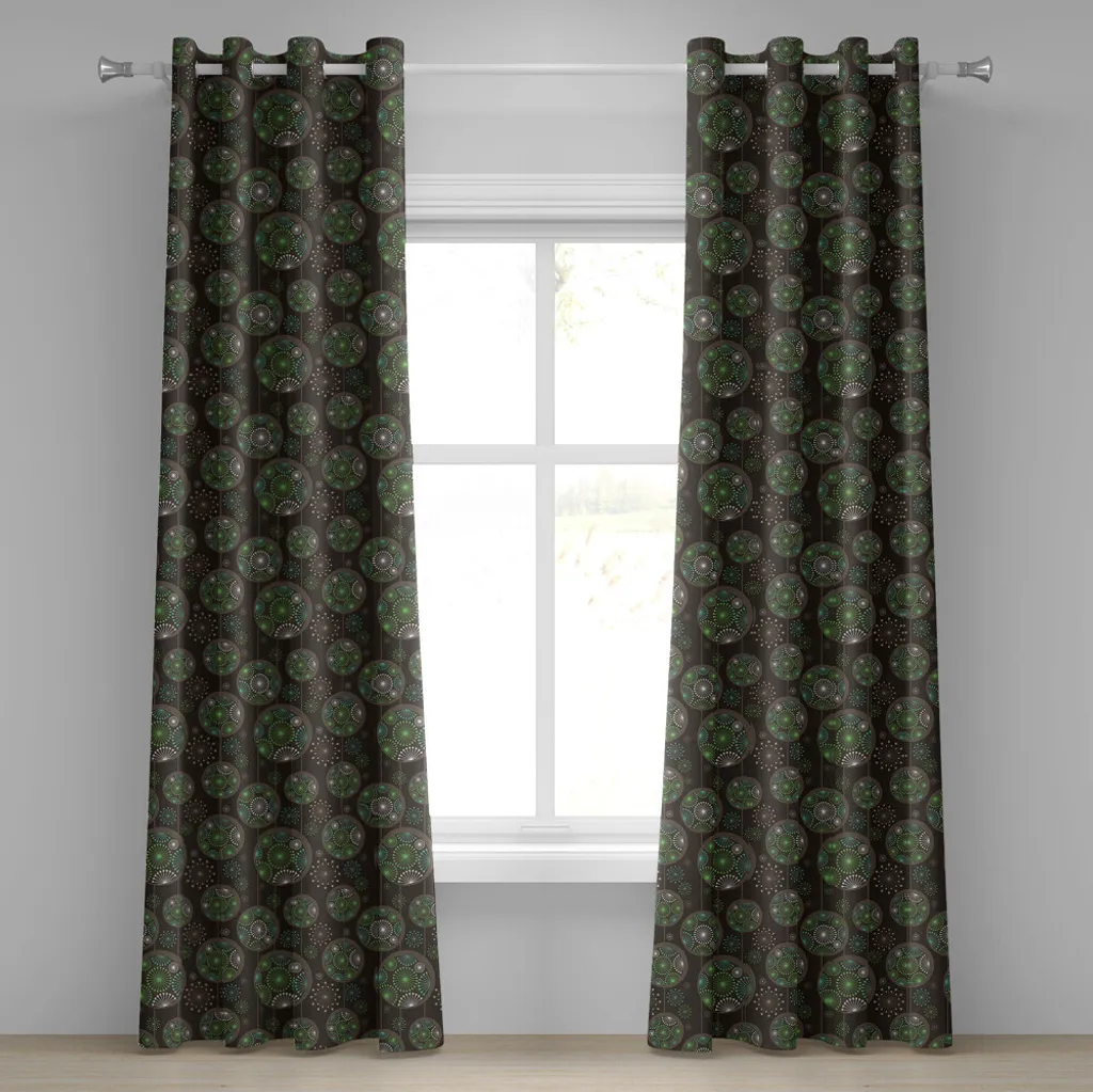 Recensione Tende Abakuhaus 280x225cm - Verde Salvia e Marrone