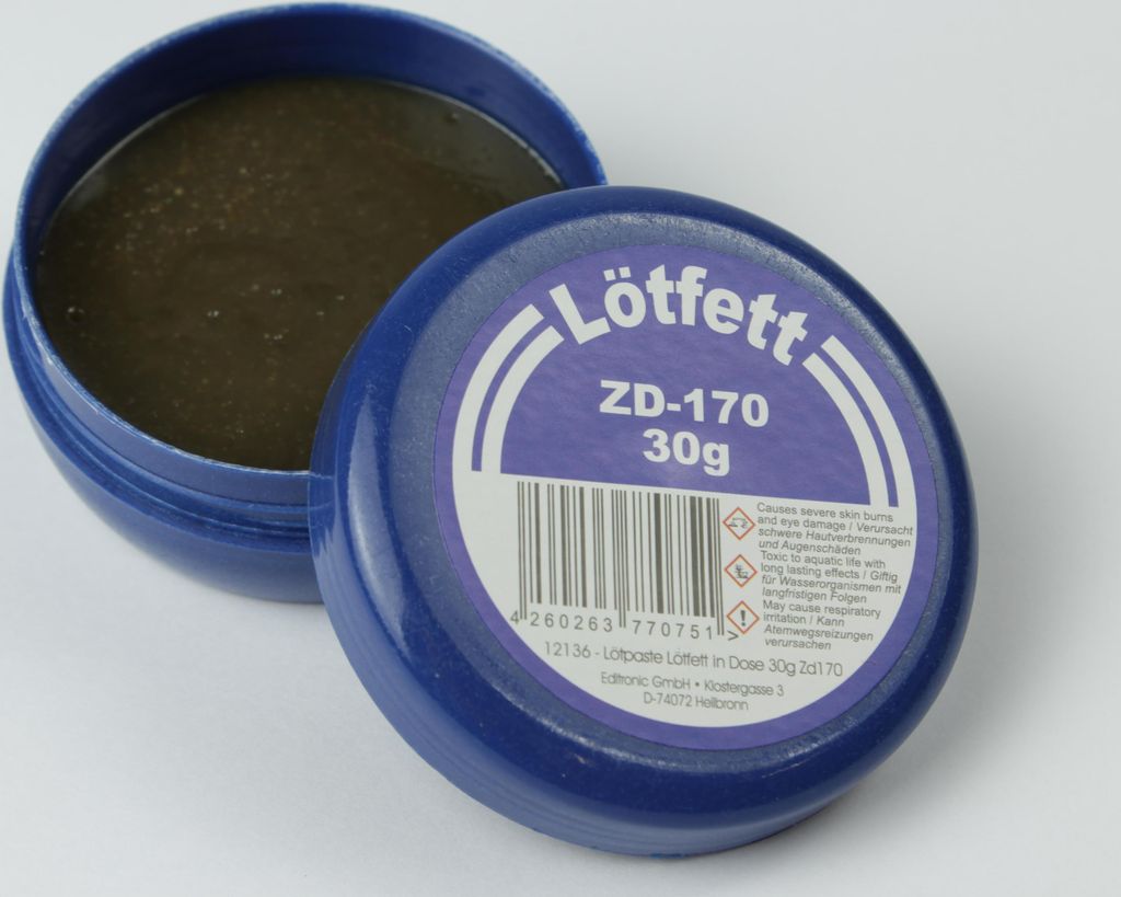 Lötpaste Lötfett in Dose 30g 87-1703 Produktbild 2