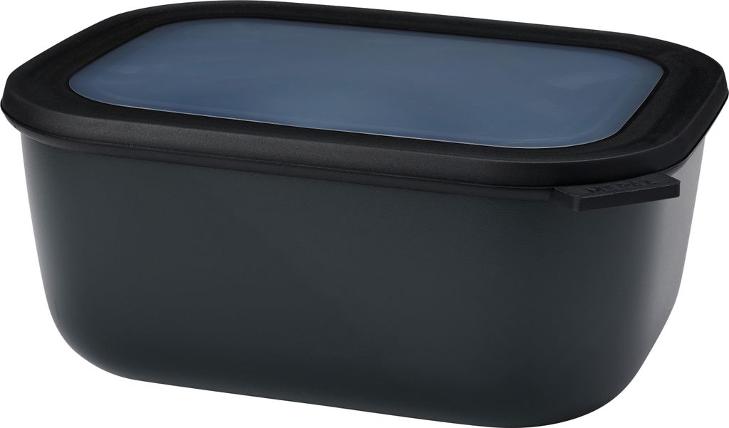Mepal multi bowl cirqula rettangolare 3000 ml - nero Immagine del prodotto 