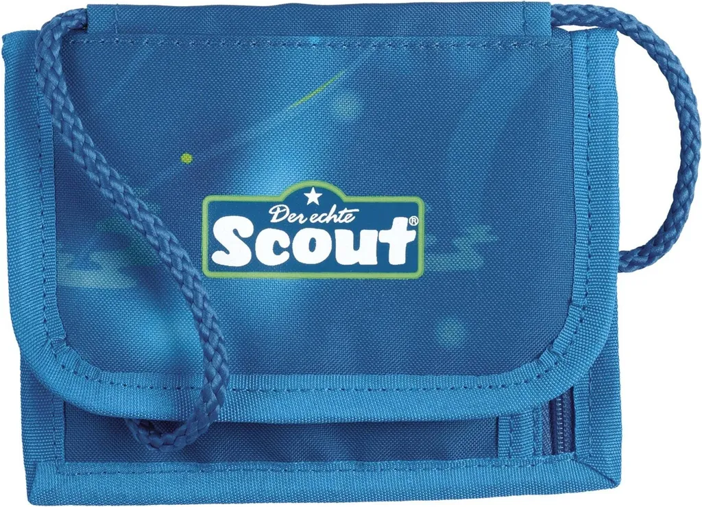 Scout Borsello da Collo Deep Sea Blu per Bambini - Portafoglio Sicuro