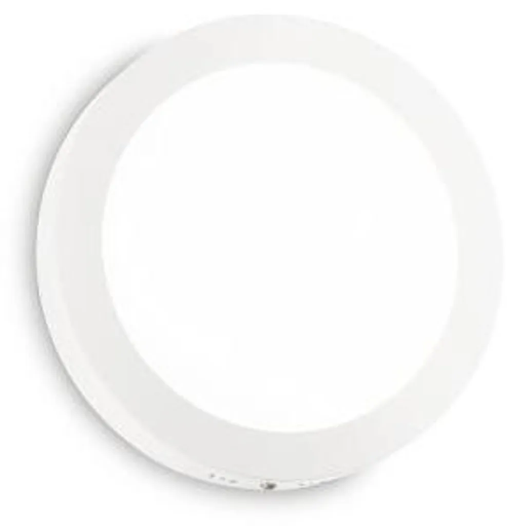 Plafonnier LED 19W haute luminosité 4000K en acier blanc Universal Steel