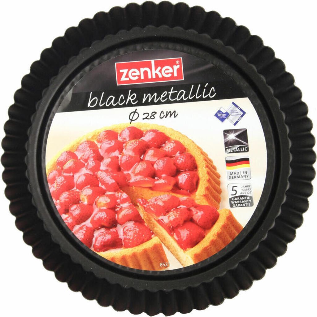 Scatola per crostata di frutta Black Metallic, Ø 28 cm Immagine del prodotto 