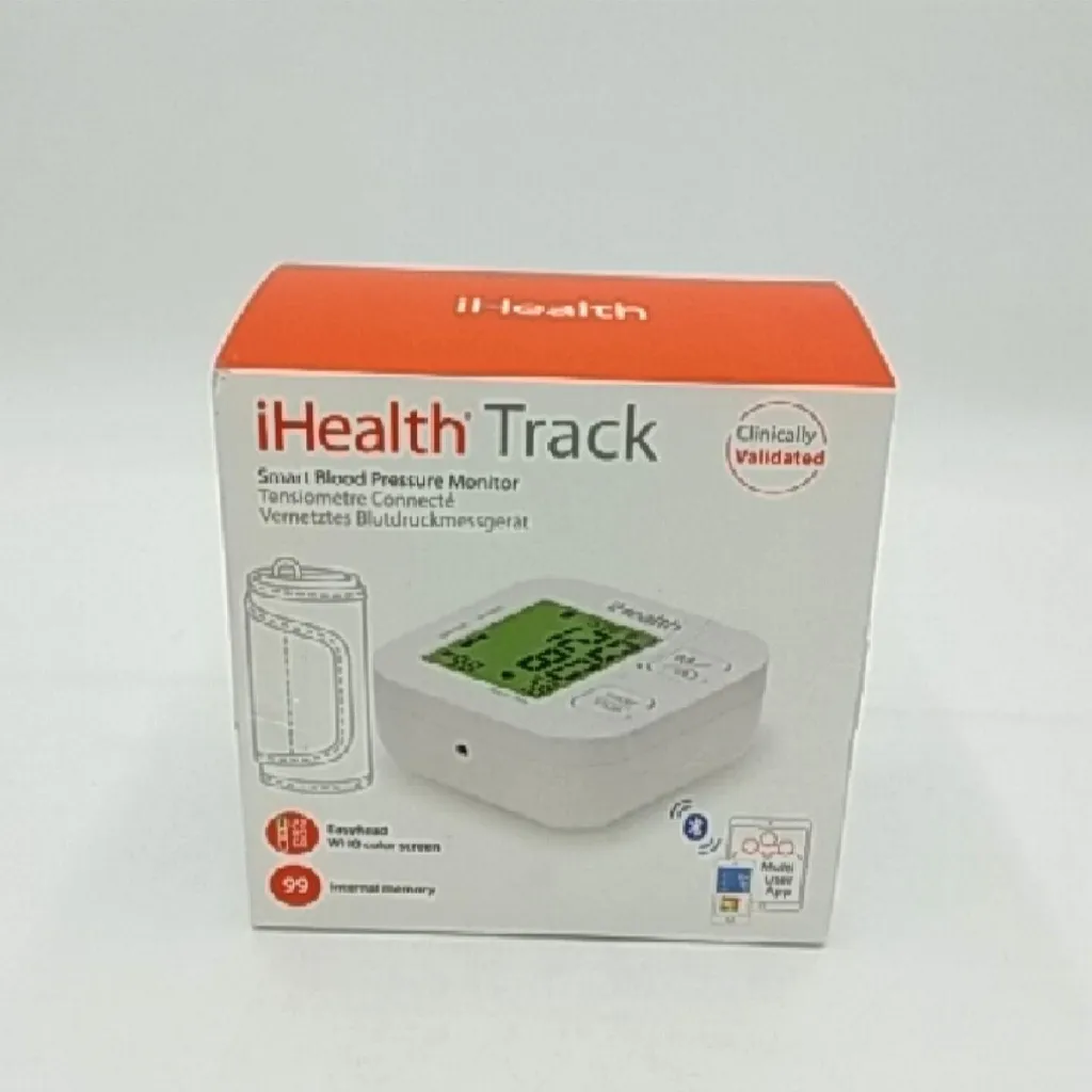 Tensiomètre iHealth Track KN-550BT Bluetooth pour Bras Blanc et Bleu