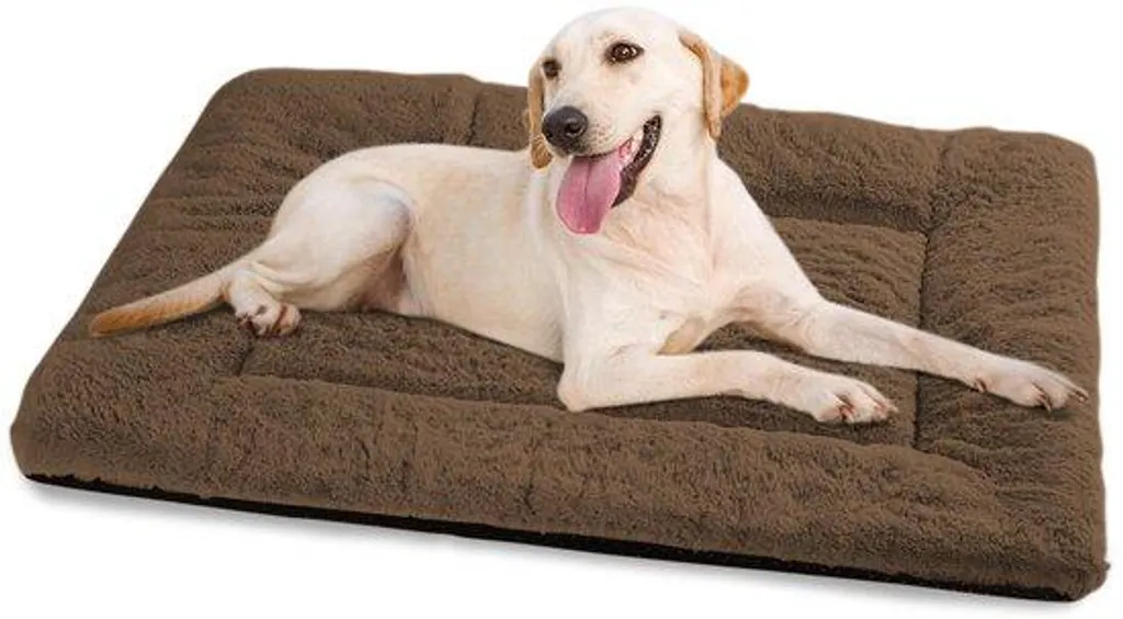 Lit chien XXL lavable et antidérapant - Coussin 122cm moelleux et durable
