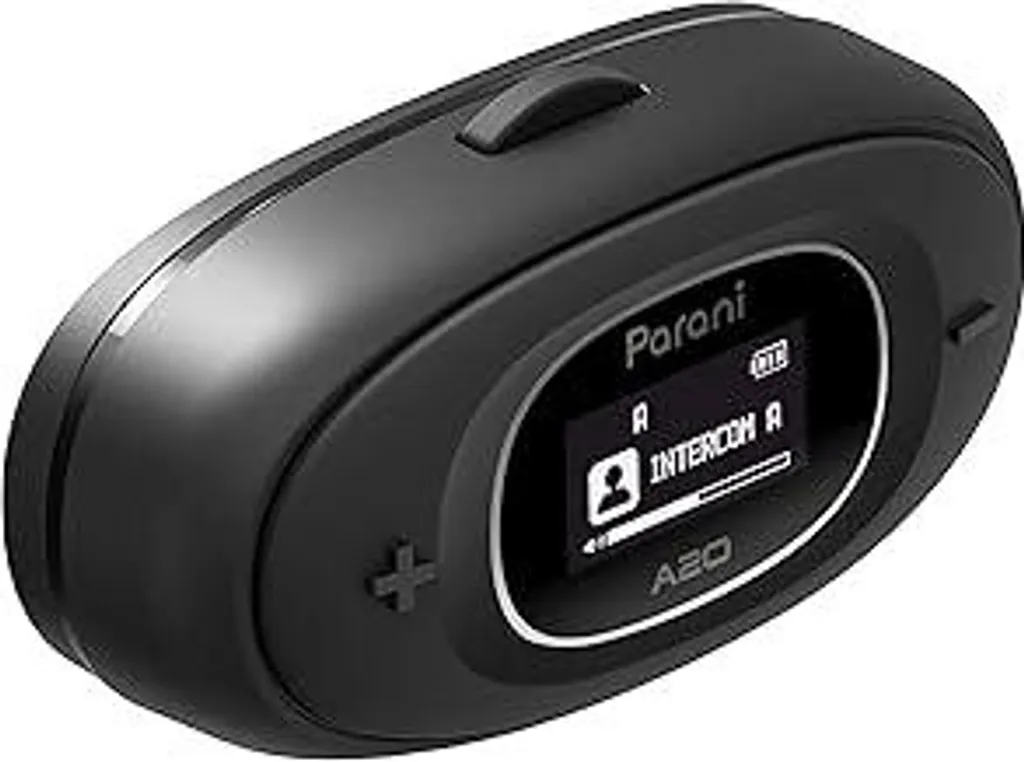 Interfono Moto Sena Parani A20 Bluetooth 5.1 con Display LCD e Audio HD