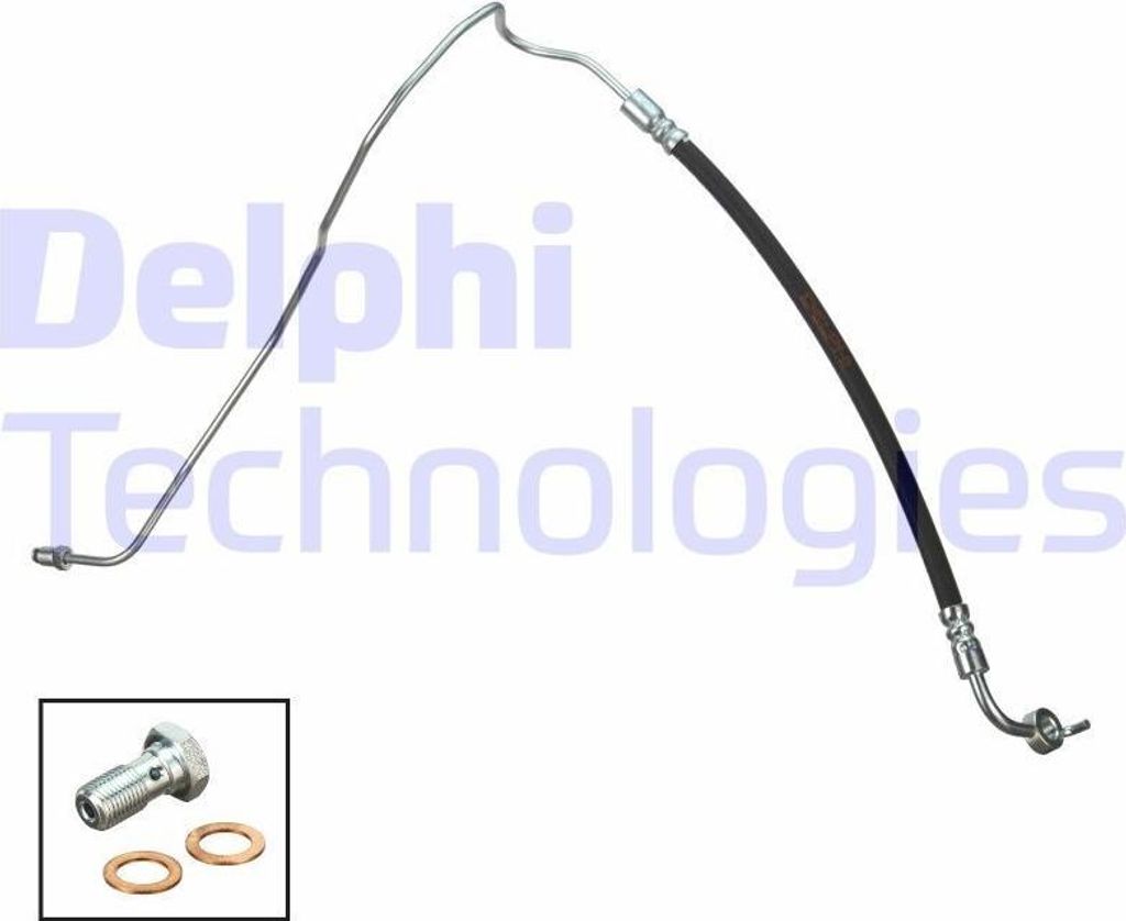 DELPHI LH7425 Bremsschlauch für OPEL GRANDLAND X (A18) Astra L Sports Tourer Astra L Schrägheck (C02) passend für PEUGEOT 3008 SUV (M) 308 SW II