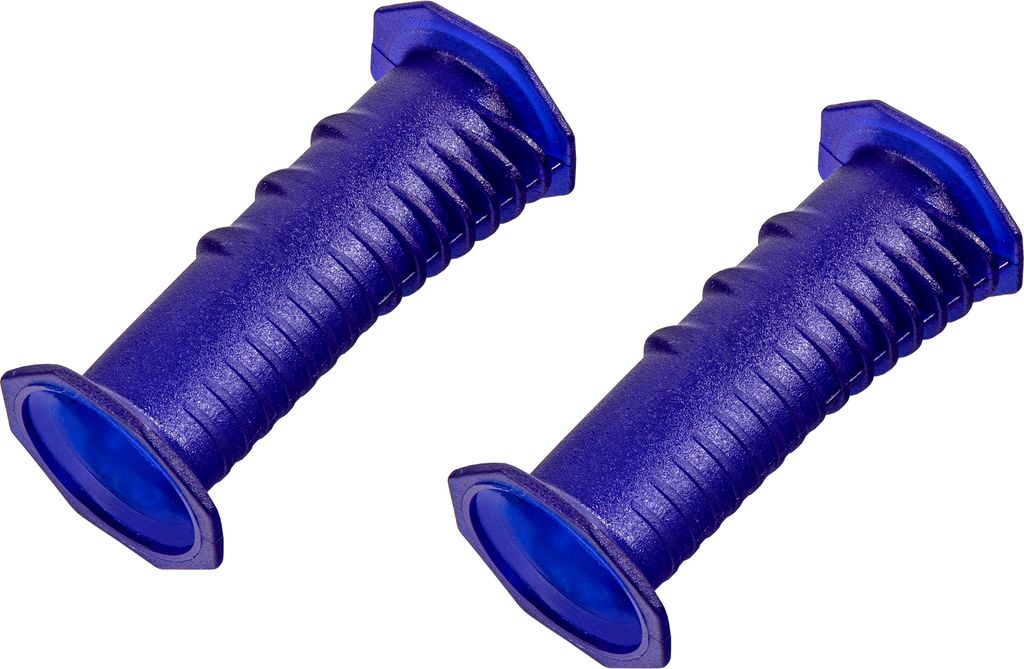 Pentagon Sports Griffe 80 mm 22,2 mm Fahrradgriffe Grips Lenkergriffe Set rechts links Gummigriffe Kinderfahrrad rutschfest (dunkelblau)