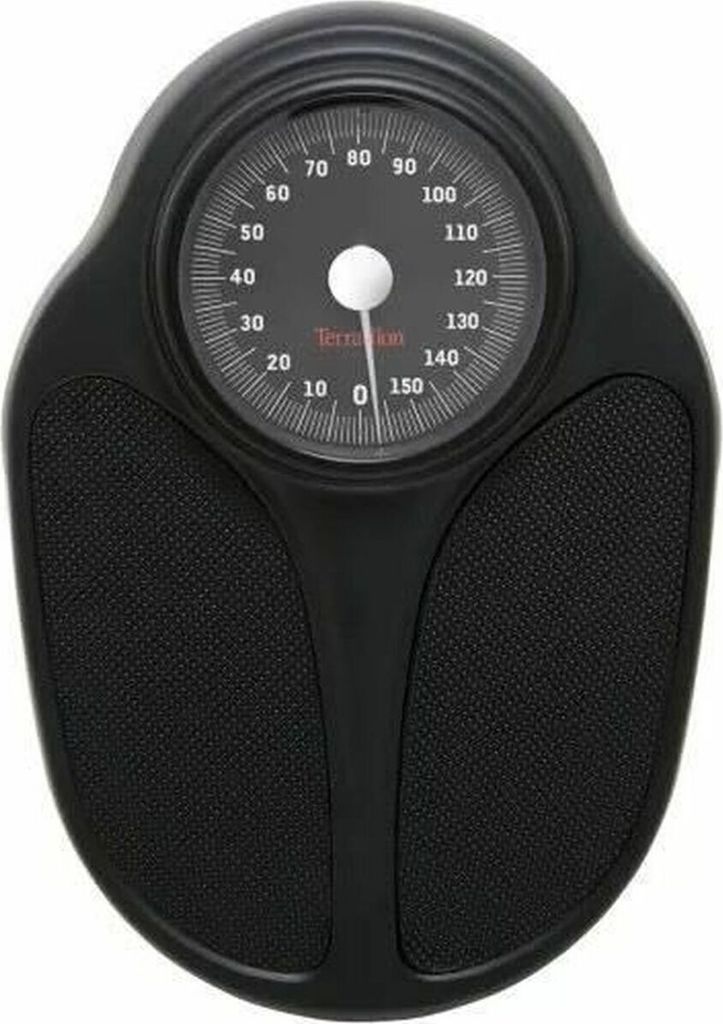 Terraillon Mechanische Personenwaage, schwarz Zdjęcie produktu 
