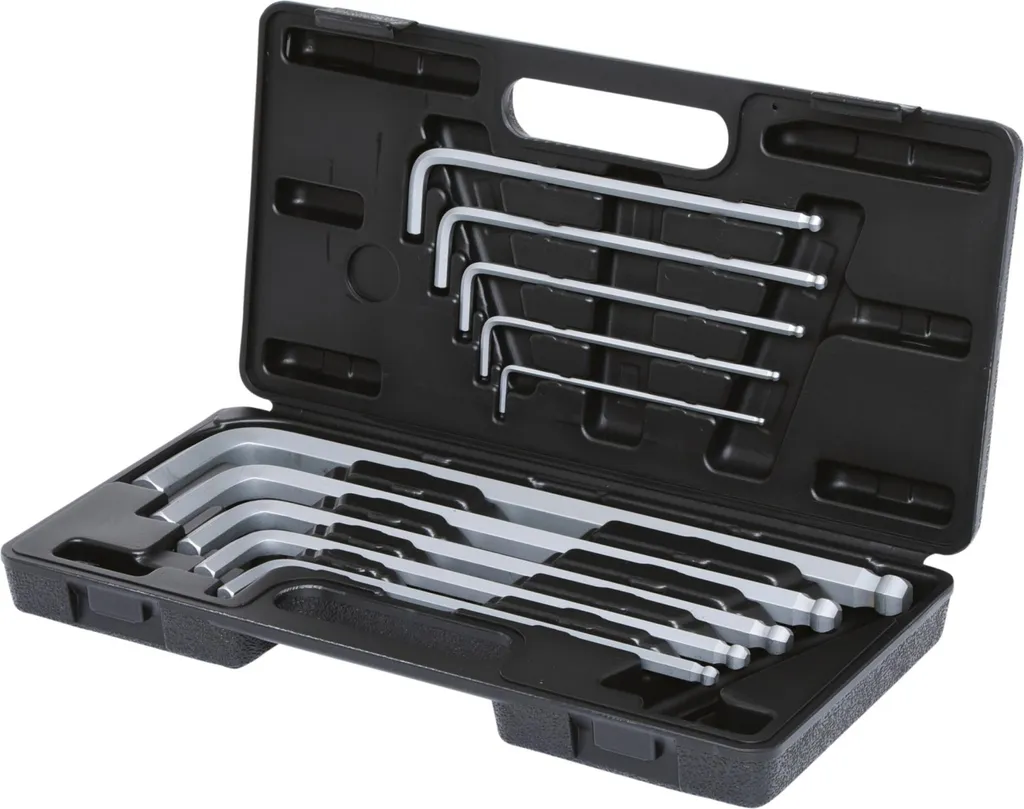 Jeu de 10 clés mâles 6 pans pour vis BTR intérieur KS-Tools haute qualité