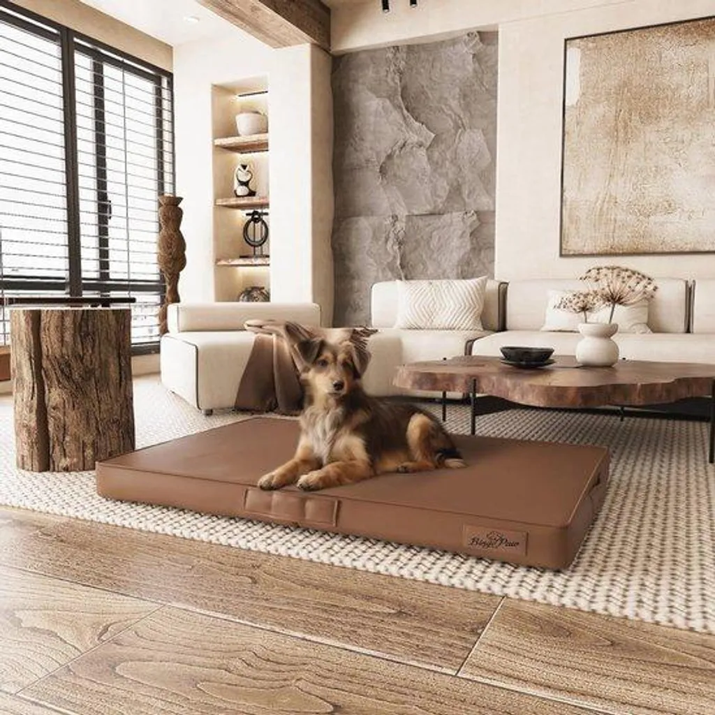 Matelas Orthopédique Chien 3D Imperméable pour Usage Intérieur Été