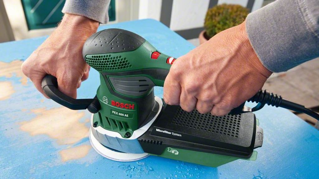 Bosch PEX 400 AE Exzenterschleifer Set im Koffer Produktbild 26