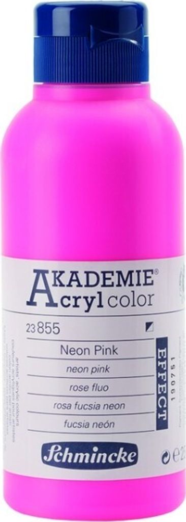 Neon Pink 250ml Acrylfarbe - AKADEMIE Acryl - Schmincke 23 855 027