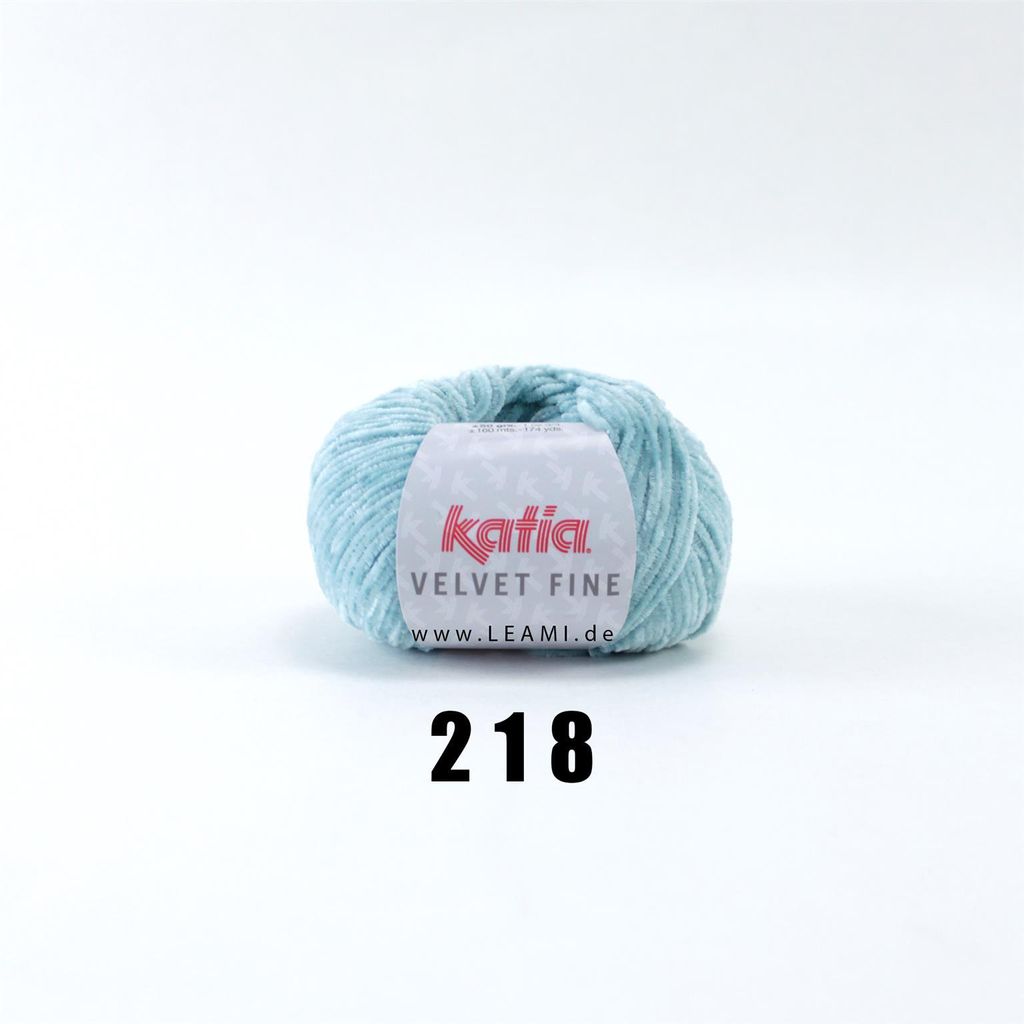 Katia Velvet fine (50g/160m) 218 mint