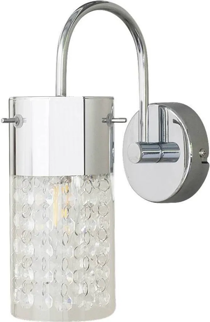 Applique avec cristaux E14 chrome Niagara 2194 Rabalux chic