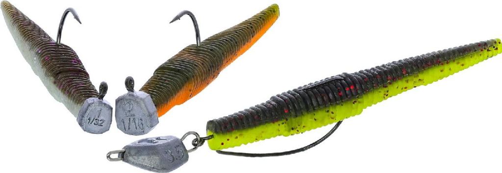 Westin Ned Worm Slim R ́NR (Clear Water Mix)