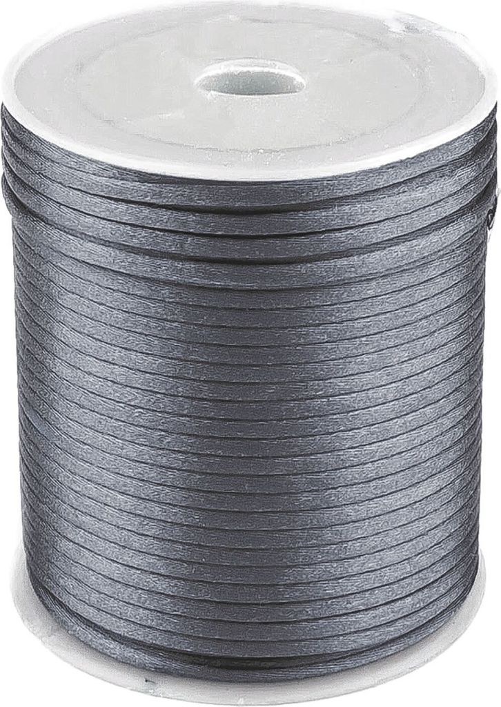 90m Satinschnur 2mm Satinkordel Schmuck-Kordel -Schnur Kumihimo Bänder