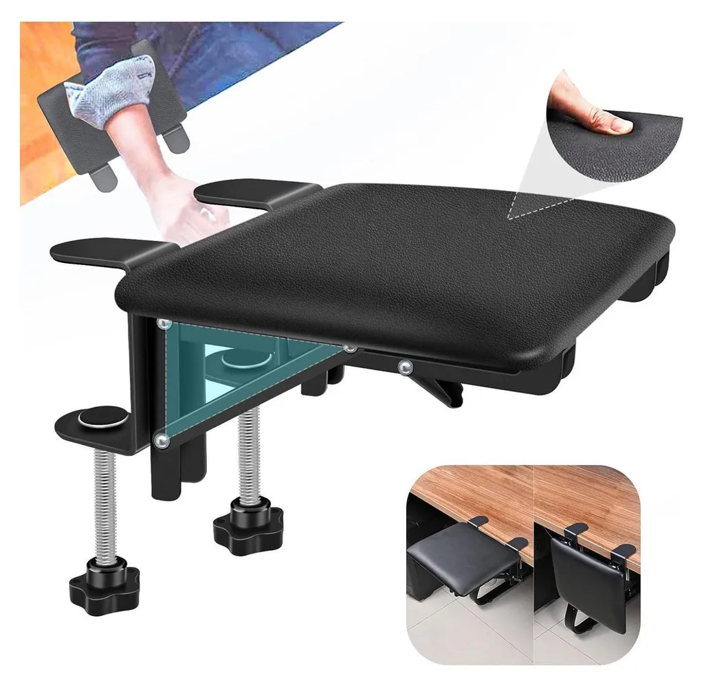 Extension de bureau ergonomique pour soulager le bras et le poignet