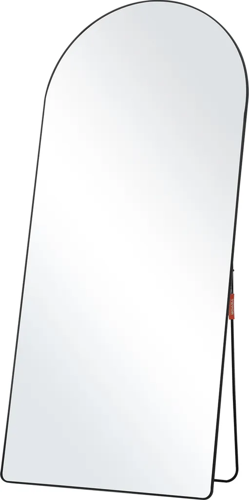 Miroir sur Pied Grande Taille 180x81 cm Design Arqué pour la Chambre