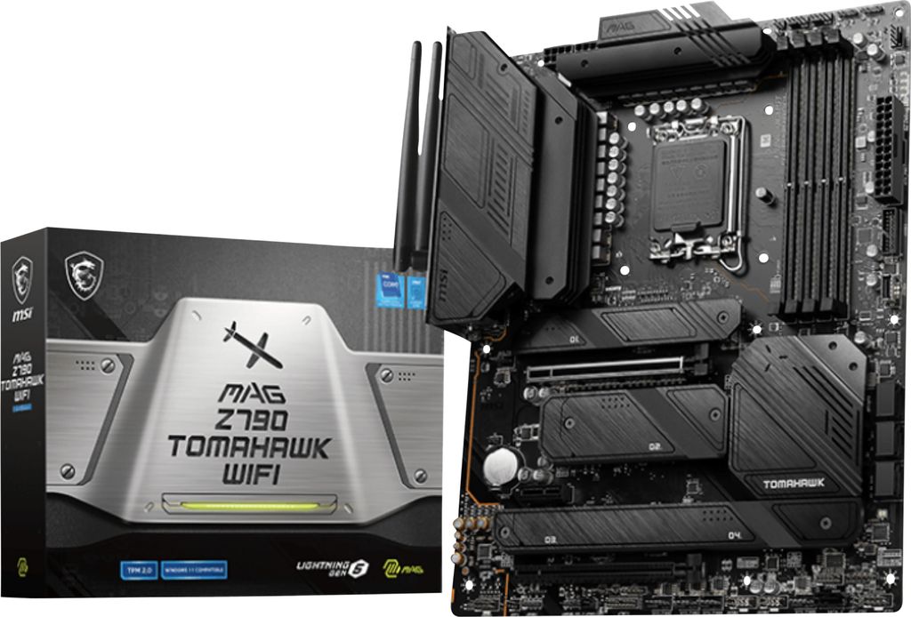 MSI MAG Z790 TOMAHAWK WIFI Desktop-Mainboard - Intel Z790 Produktbild 