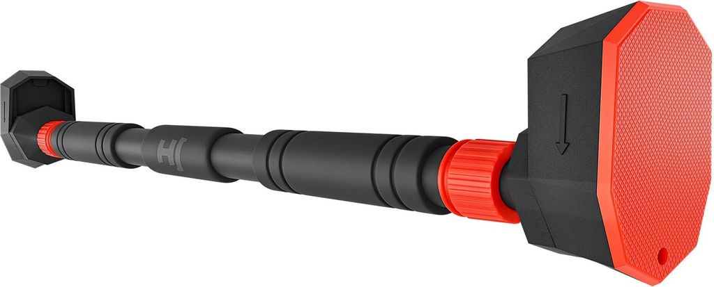 Hop-Sport verstellbare Klimmzugstange für Türrahmen – Tür Reckstange mit innovativen Befestigungssystem, extra dicker Polsterung und Sicherhei...