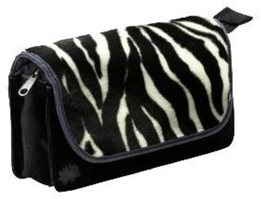 Petite Trousse de toilette Zèbre Nici Multicolore résistante et fun
