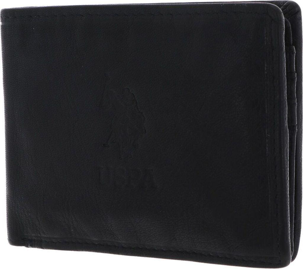 U.S. POLO ASSN. Kartenetui Ulysses Wallet mit Flap Blue blau