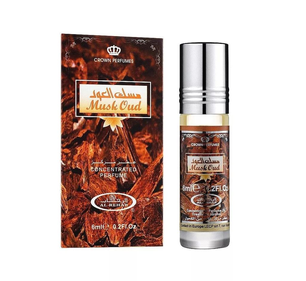 Al-Rehab Roll On Parfumöl MUSK AL OUD 6ml Produktbild 