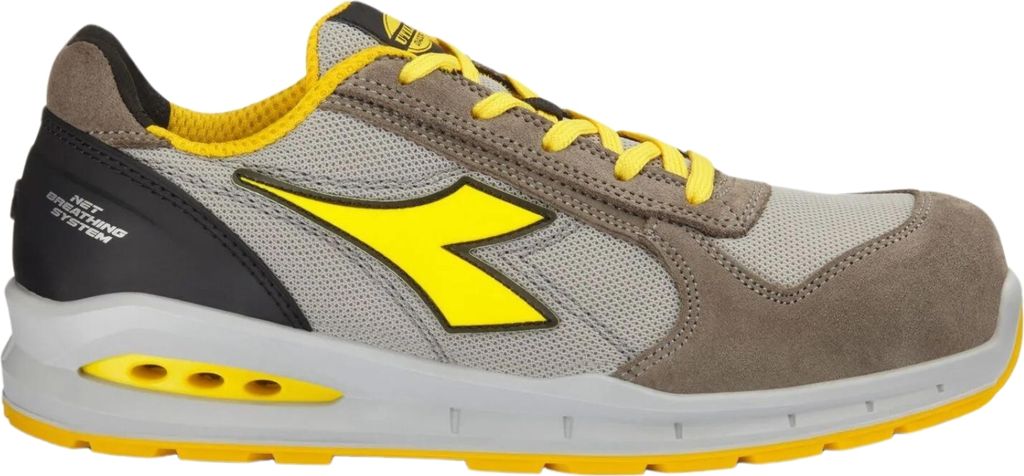 Utility Diadora 701.181146 Schuh Run Net Ab Low S1Ps Fo Sr Grau 44