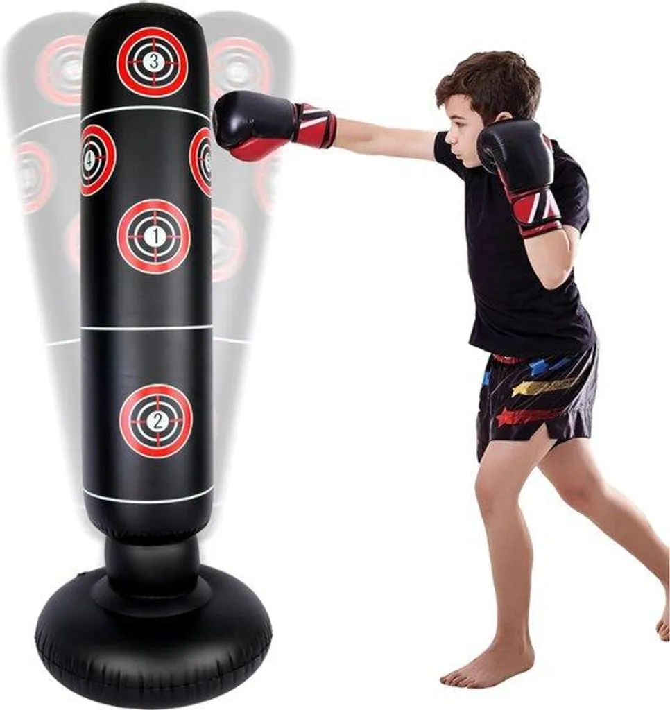 Set de boxe en caoutchouc pour adulte - Équipement kick-boxing taille S