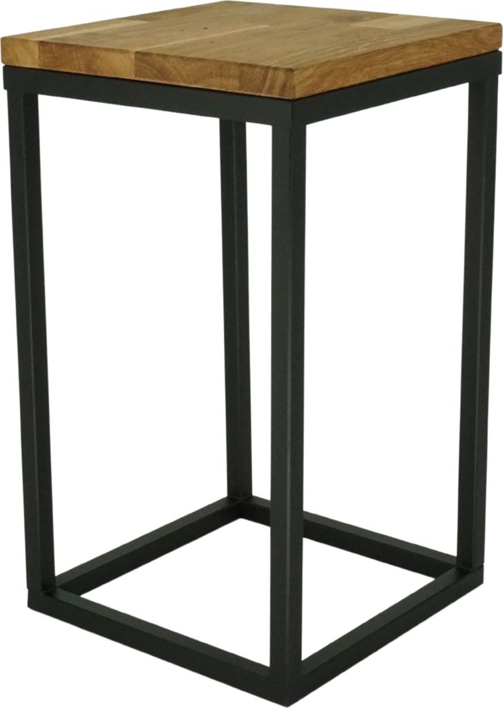 HMP Blumenständer Blumenladen modern Metall echte Eiche Produktbild 1