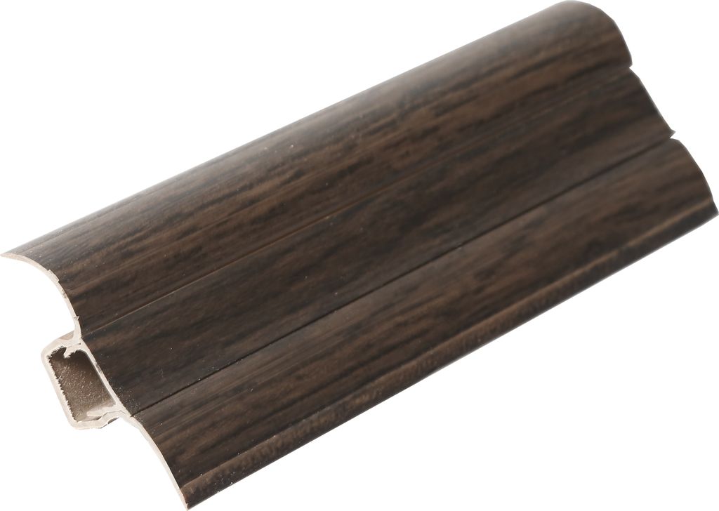 SN Deco - Sockelleiste PVC 53.22 Wenge (2 Meter / 1 Leiste)