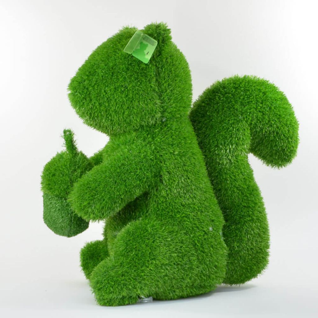 AniPlants, Grasfigur, "Eichhörnchen", Gartendeko, 65cm