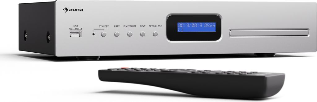 Auna Art22 CD Player HiFi Mit Slot-In Laufwerk, Produktbild 