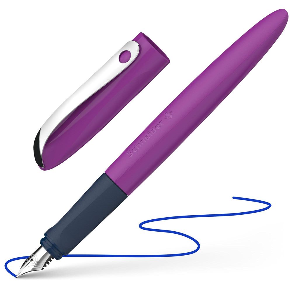 Schneider 162118 Schneider Wavy Patronenfüller lila A (für Productafbeelding 