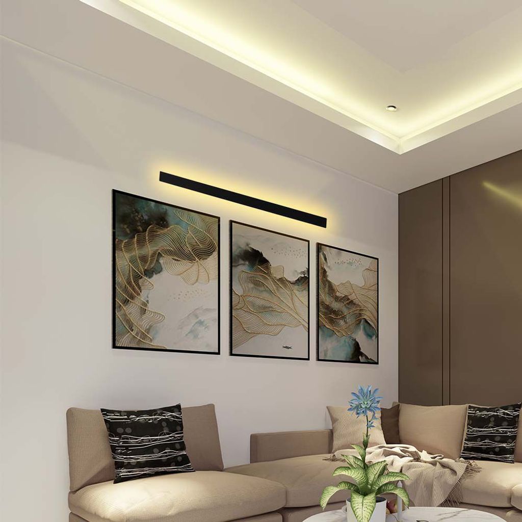 LED-Wandleuchten - Modern - Wandleuchten - IP65 - Anthrazitfarbenes Gehäuse - 23 Watt - 3150 Lumen - 4000K