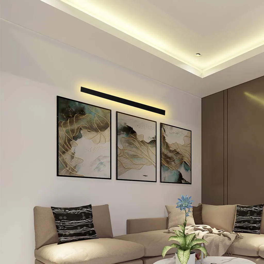 Applique LED Extérieure Line V-TAC 23W IP65 Anthracite 140cm VT-1178
